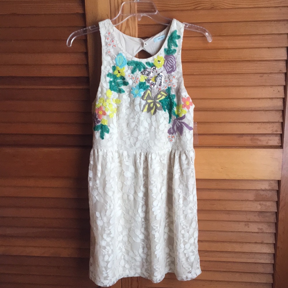 Kimchi Blue embellished lace dress